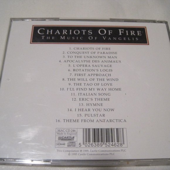 Chariots Of Fire: The Music Of Vangelis CD Performed by The Synthesizer Workshop - Picture 2 of 6